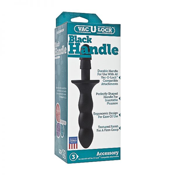 Black Handle | Desireshop.nl | Alkmaar | Vac-U-Lock dildo's kopen