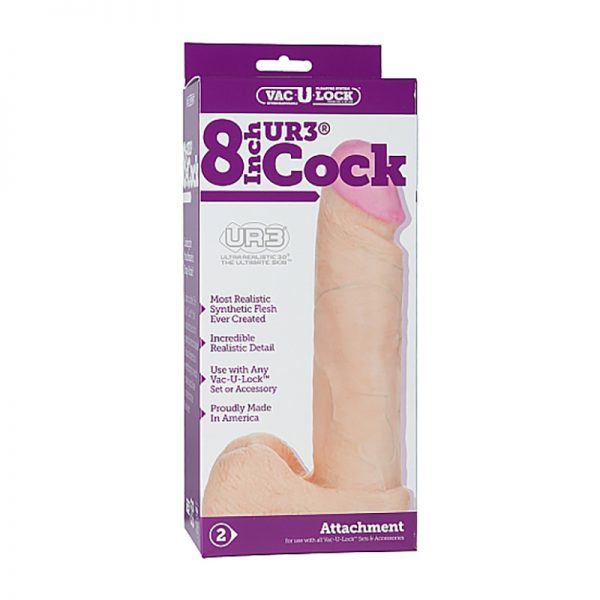 UR3 Cock 8 Inch | Desireshop.nl | Alkmaar | Vac-U-Lock Dildo's kopen