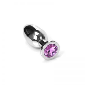 Jewel Buttplug Pink Medium | Metalen Buttplug kopen | Desireshop.nl