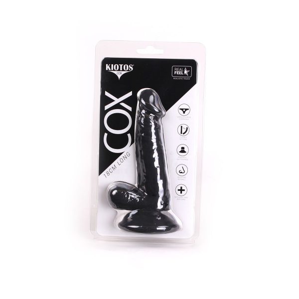 Kiotos COX Black 018 | Realistische dildo kopen | Desireshop.nl | Alkmaar