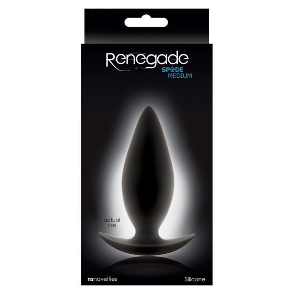 Renegade - Spade anaalplug medium - Afbeelding 2