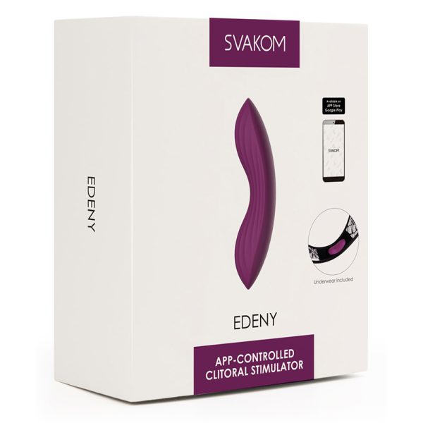 Svakom - Edeny App Controlled Clitoral Stimulator - Afbeelding 8