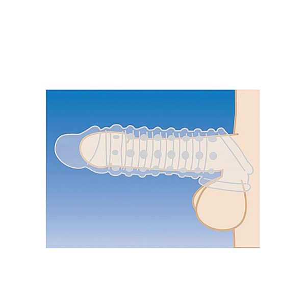 Penis verlengende Sleeve - Afbeelding 4