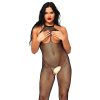 Leg Avenue - Fishnet Halter Bodystocking - Afbeelding 3