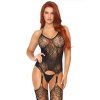 Leg Avenue - Jacquard net bodystocking - Afbeelding 4