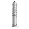Master Series- Behemoth Ribbed Glazen XL Dildo - Desireshop.nl