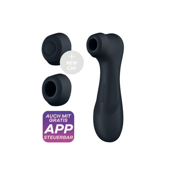 Satisfyer Pro 2 Generation 3 + Vibr + App Black - Desireshop.nl