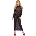 Leg Avenue - Long sleeved long dress - Desireshop.nl