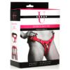 XR Brands - Bodice Deluxe Leren Corset Harnas Roze - Afbeelding 8