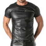 Kinky T-shirt with zippered pocket