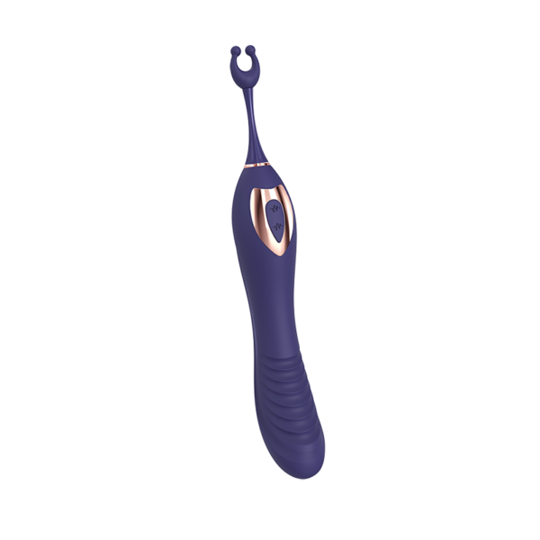 Love to Love - Ô Mega Clitoris + G-Spot Vibrator Indigo - Desireshop.nl