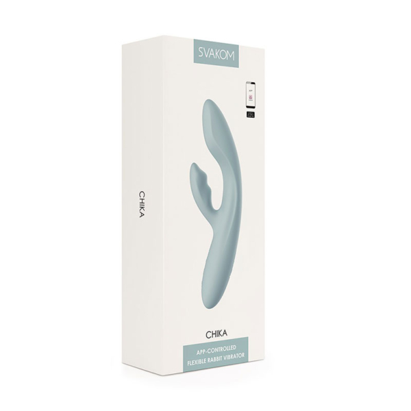 SVAKOM - Chika verwarmende Rabbit vibrator - Afbeelding 12