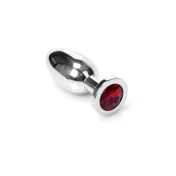 Jewel Buttplug Red Medium - Desireshop.nl