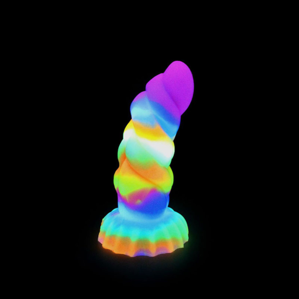 Kiotos - Monstar Dildo Beast 60 Glow in the Dark - Desireshop.nl