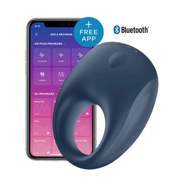 Satisfyer - Strong One Cock Ring App controlled - Desireshop.nl