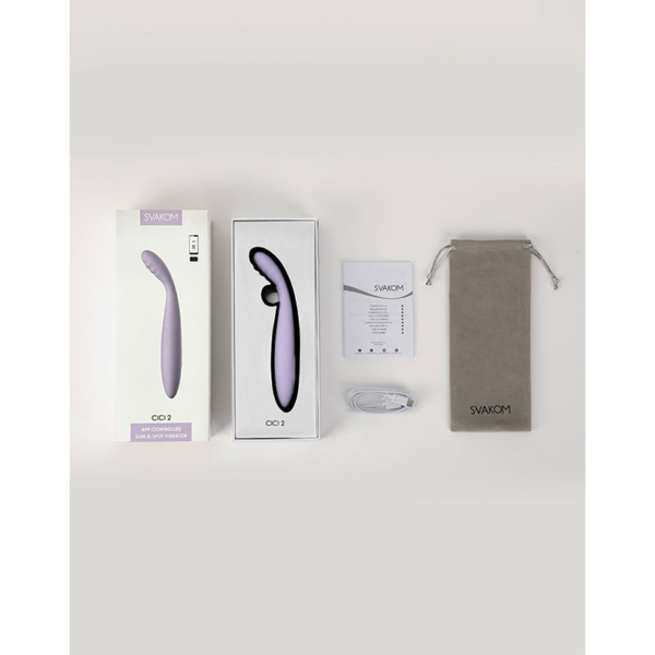 SVAKOM - Cici 2 - G-Spot Vibrator App controlled - Desireshop.nl