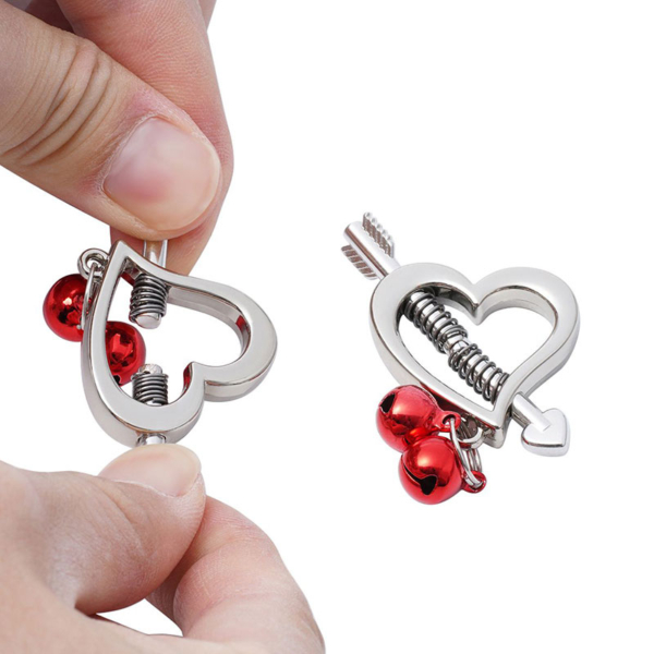 Heart Spring Clamp - Desireshop.nl