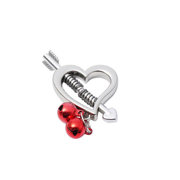 Heart Spring Clamp - Desireshop.nl