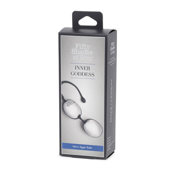 Inner Goddess Silver Jiggle Balls 67g - Desireshop.nl