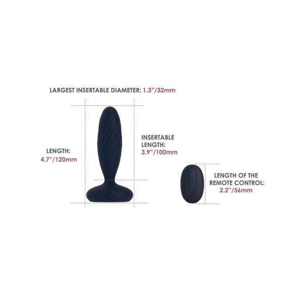 SVAKOM - Jordan Stotende Buttplug - Desireshop.nl