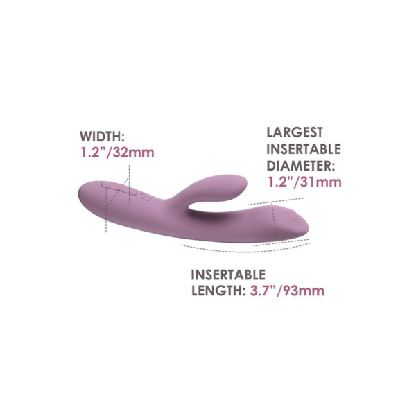 SVAKOM - Trysta Neo Rabbit Vibrator with G-Spot Ball - Desireshop.nl