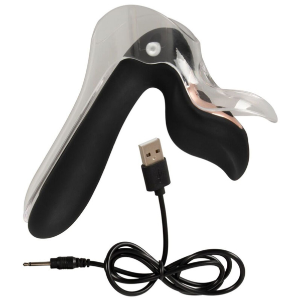 Bad Kitty - Vibrating Speculum with an LED Light - Desireshop.nl