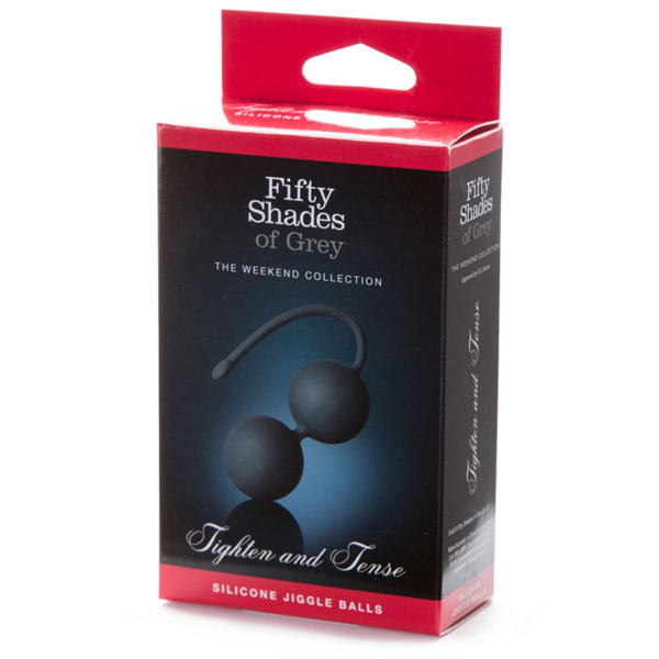 Fifty Shades of Grey - Tighten and Tense Silicone Jiggle Balls - Desireshop.nl