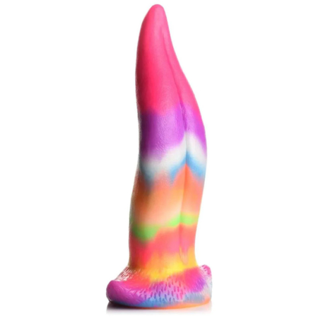 Glow in the dark Unicorn Tongue Dildo - Desireshop.nl