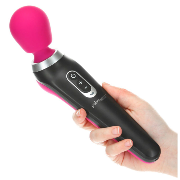 Palm Power Extreme Wand Vibrator Roze - Desireshop.nl