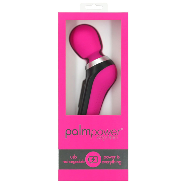 Palm Power Extreme Wand Vibrator Roze - Desireshop.nl