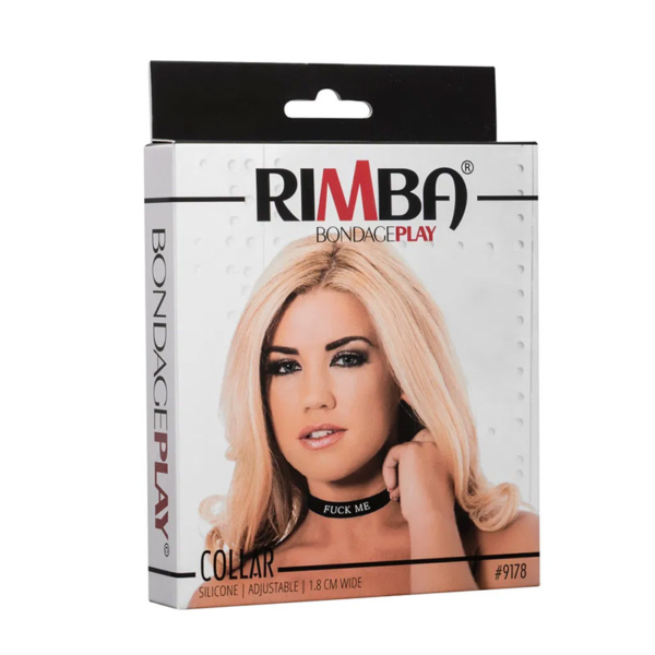 Fuck Me halsband van Rimba - Desireshop.nl