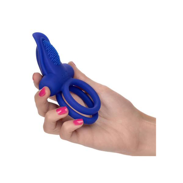 CalExotics - Silicone Rechargeable Dual Cockring - Desireshop.nl