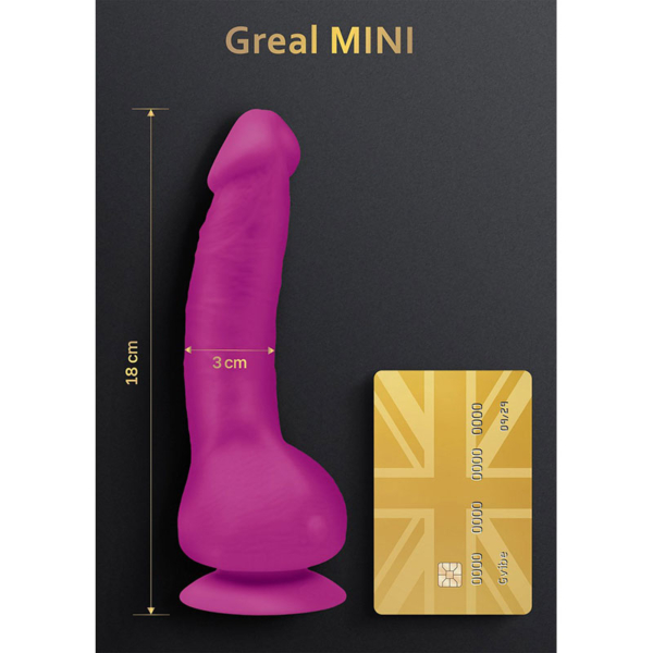 Gvibe Greal Mini Vibrerende Dildo - Desireshop.nl