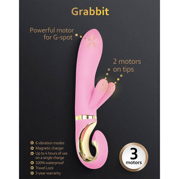 GVibe Grabbit Candy Pink - Desireshop.nl