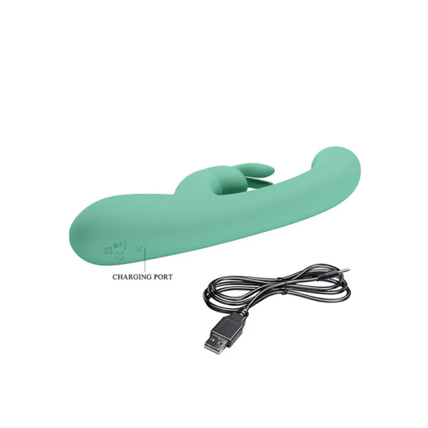 Pretty Love - Lamar Rabbit Vibrator Groen - Desireshop.nl