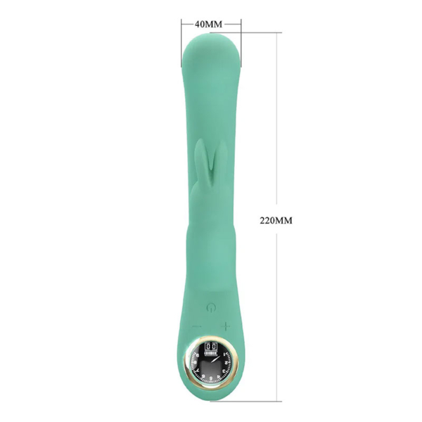 Pretty Love - Lamar Rabbit Vibrator Groen - Desireshop.nl