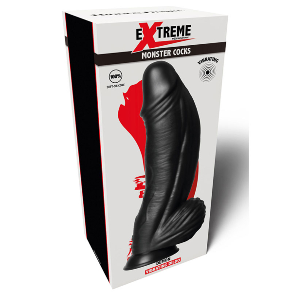 Hidden Desire - Extreme Vibrating Demon Monster Dildo - Desireshop.nl