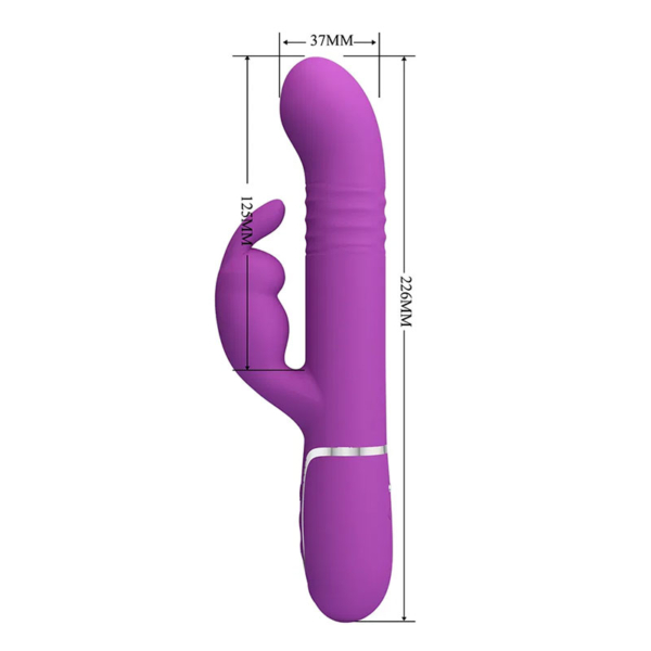 Pretty Love - Coale Rabbit Vibrator Paars - Desireshop.nl