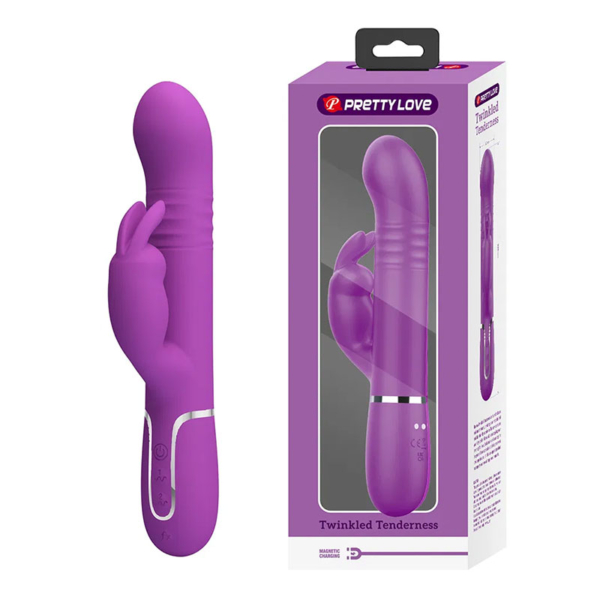 Pretty Love - Coale Rabbit Vibrator Paars - Desireshop.nl