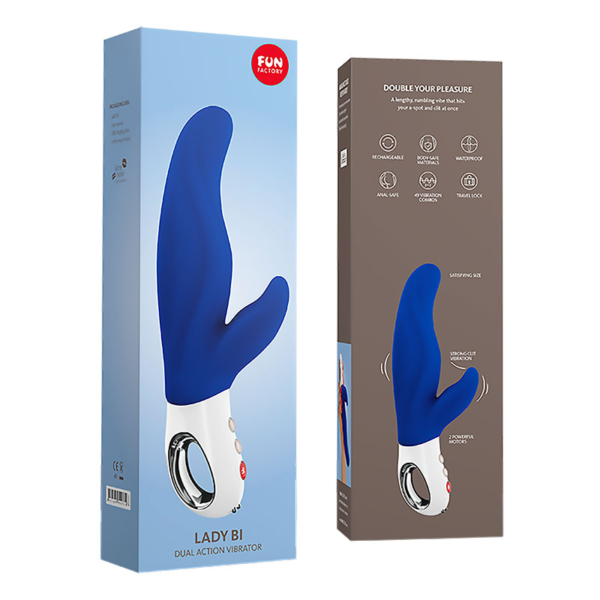 Fun Factory - Lady Bi Rabbit Vibrator - Desireshop.nl