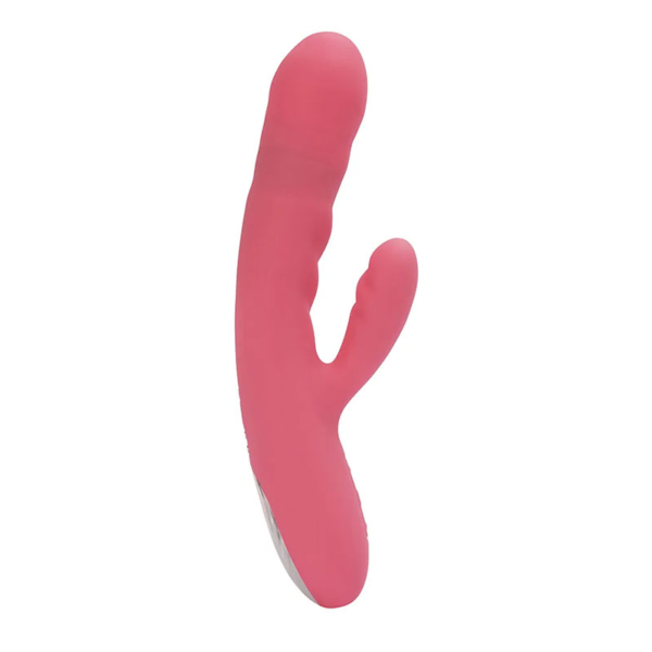 Svakom - Avery Thrusting Rabbit Vibrator Pink - Desireshop.nl