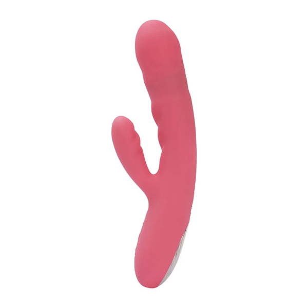 Svakom - Avery Thrusting Rabbit Vibrator Pink - Desireshop.nl