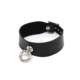 Halsband met grote ring 4 cm breed - Desireshop.nl