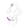 Toyjoy - Nymphea Vibrating Strap-On - Desireshop.nl