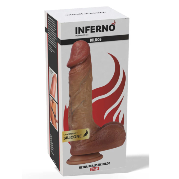 Hidden Desire - 23 cm Lange Realistische Siliconen Dildo