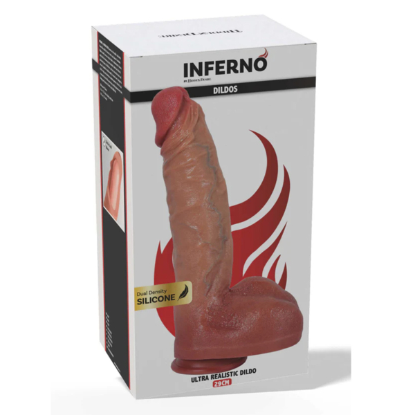 Hidden Desire - 29 cm Lange Realistische Siliconen Dildo