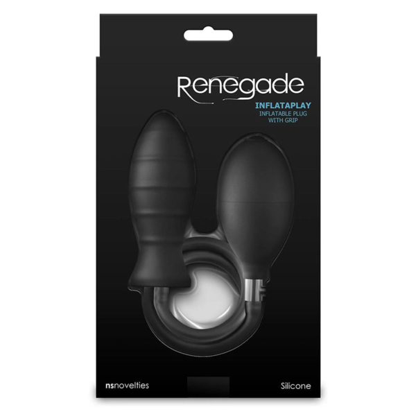 Renegade - InflataPlay Opblaasbare Buttplug - Desireshop.nl
