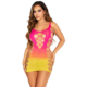Leg Avenue - Lace Up Mini Dress - Desireshop.nl