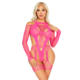 Leg Avenue – Fishnet Garter Harness and Teddy - Desireshop.nl