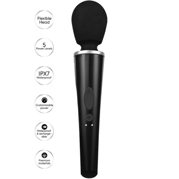 CARESSE Compact Wand Massager - Desireshop.nl